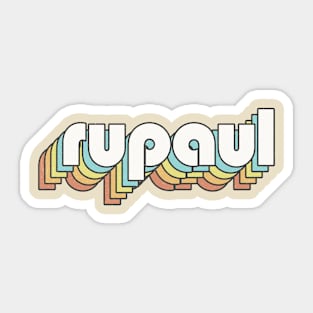 Retro Rupaul Sticker